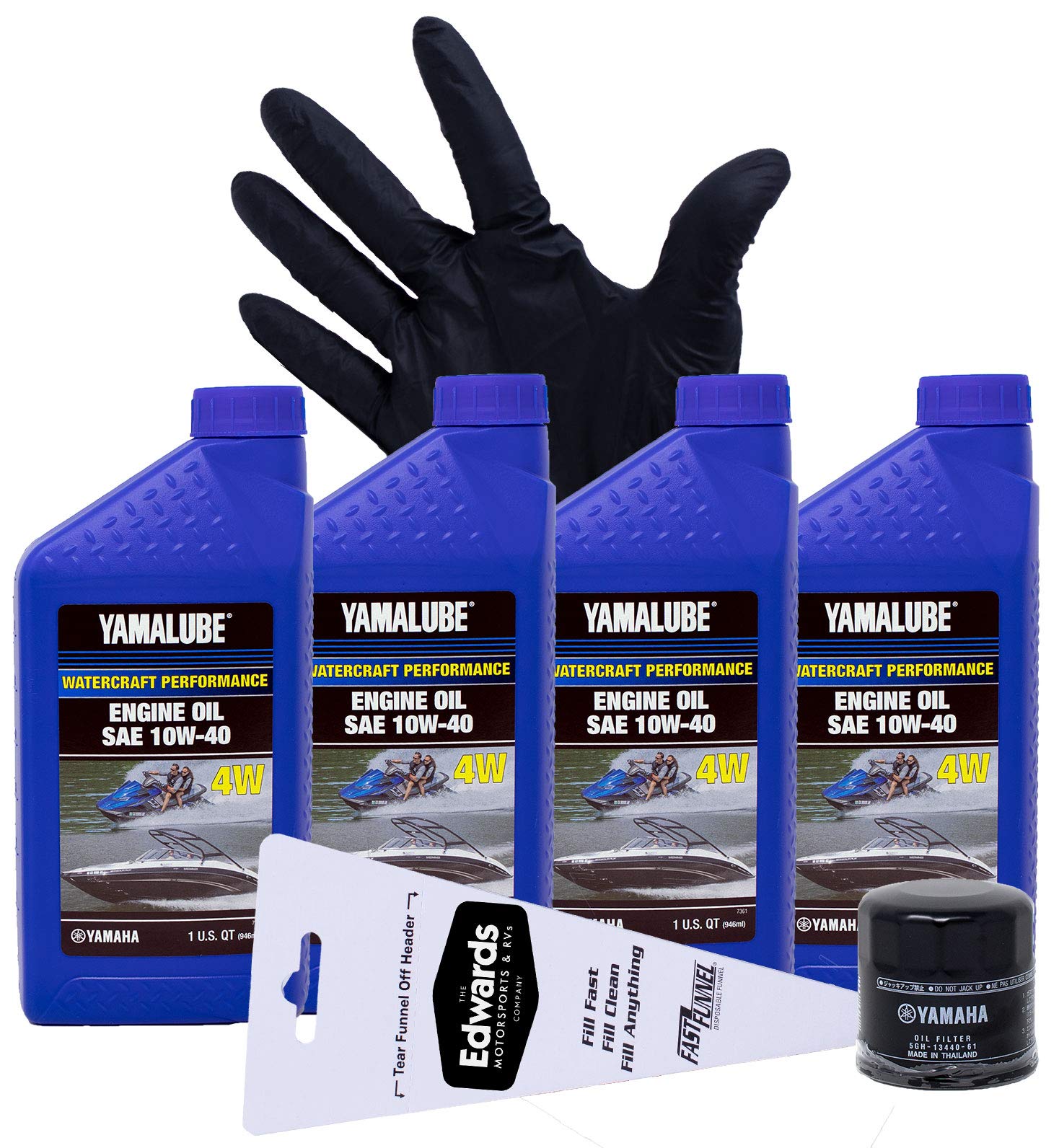 Amazon.com: Edwards Oil Change Kit fits 2017-2021 Yamaha EX 1050